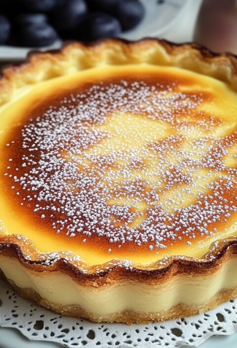 Tarte Alsacienne au Fromage Blanc