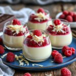 Panna Cotta Vanille et Coulis de Fruits Rouges