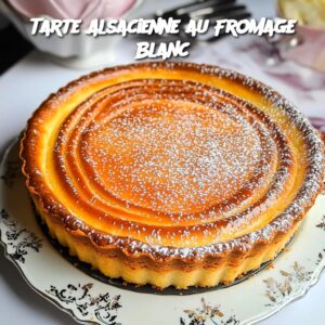 Tarte Alsacienne au Fromage Blanc 