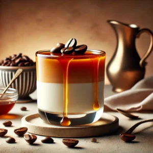 Panna Cotta Café et Caramel