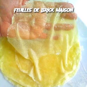 Feuilles de Brick Maison